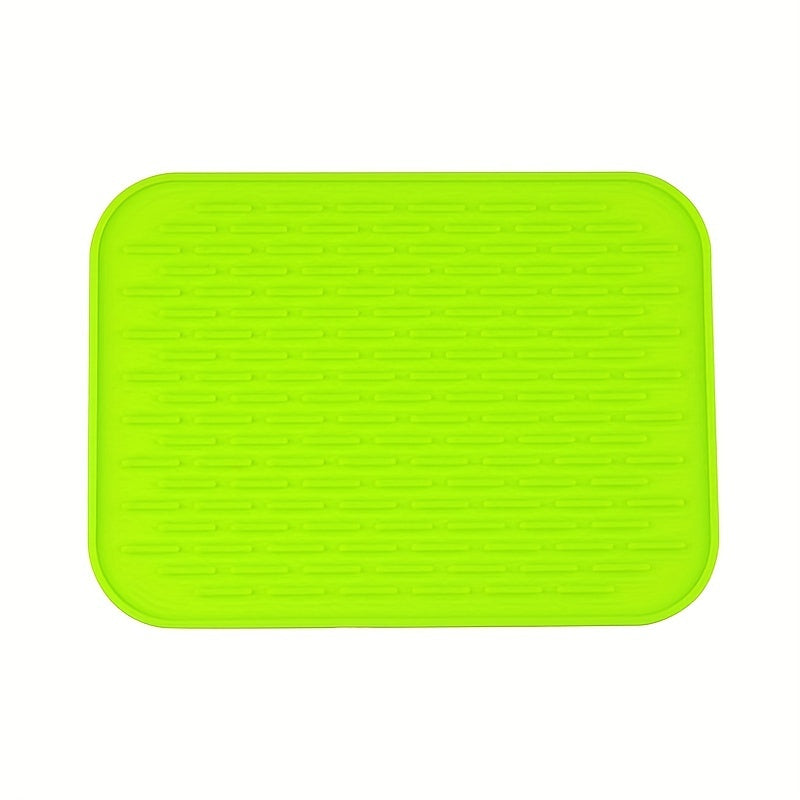 Multifunctional And Durable Silicone Round Non-slip Heat-resistant Mat; Coaster Mat; Placemat; Pot Mat; Table Mat