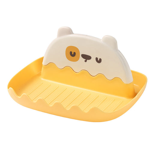 1pc Pot Lid Holder; Spoon Rest For Stove Top; Heat-Resistant Cover Holder For Kitchen Counter; Kawaii Cooking Utensils Rack For Spoons; Kitchen Accessories