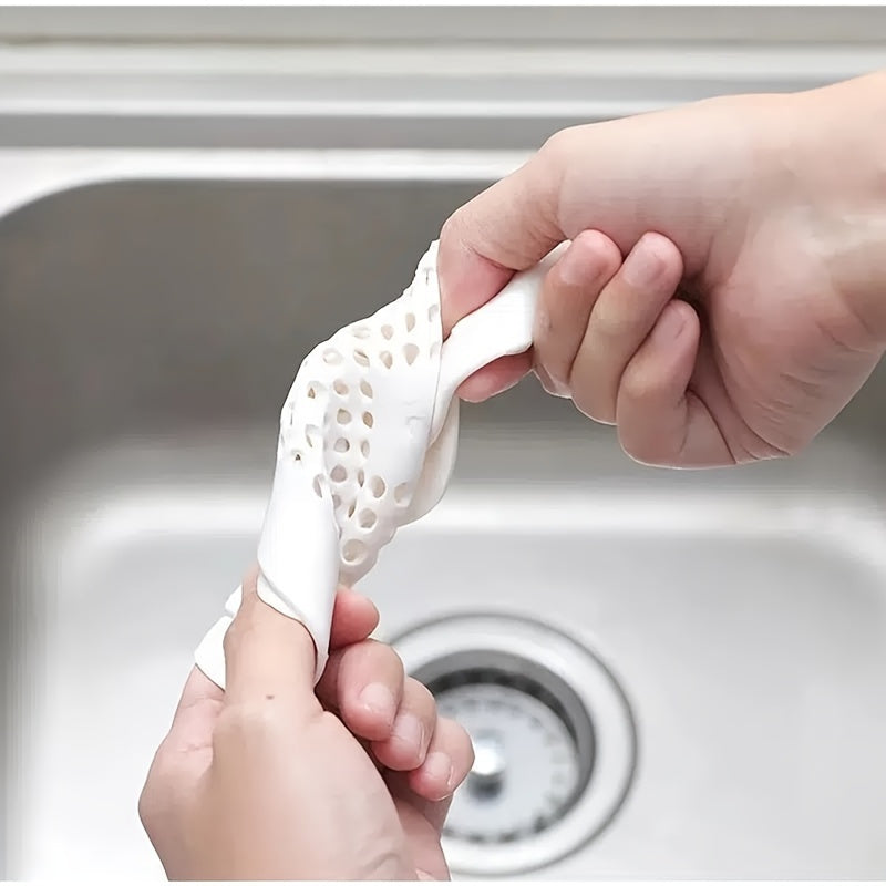 1pc Square Drain Hair Catcher; Hair Filter With Suction Cup; Sink Anti-Clog Filters; Tub Shower Floor Drain Plugs; Easy To Install; Suit For Bathroom; Bathtub; Kitchen; Bathroom Accessories