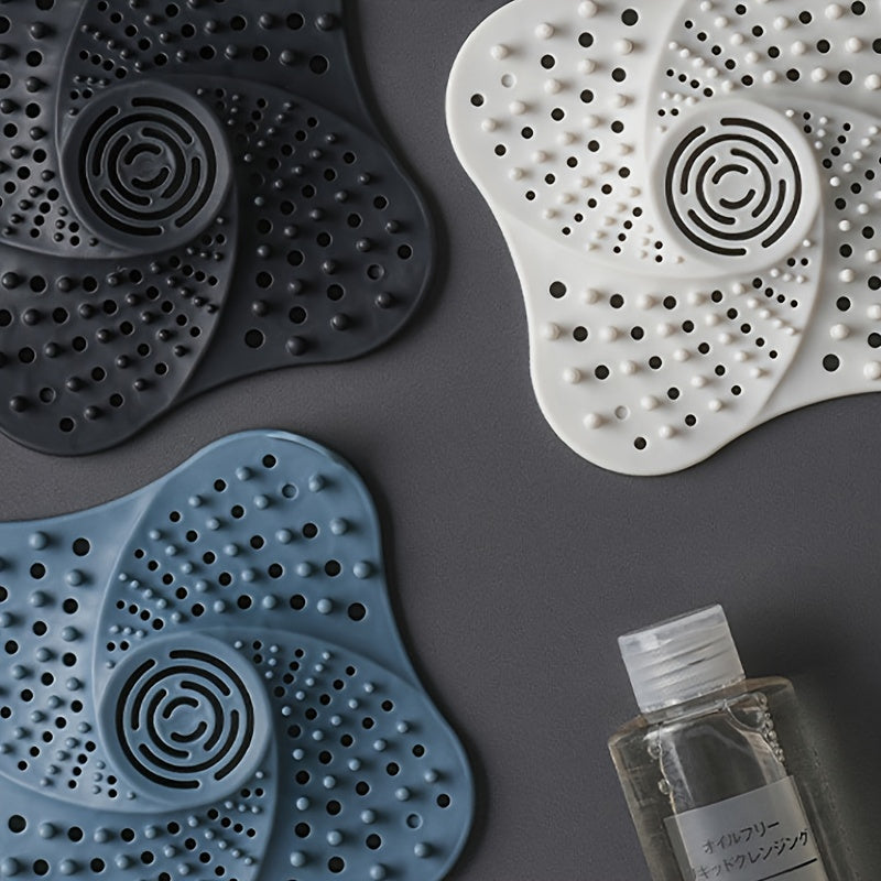 1pc Practical Hair Catcher; Shower Filter; Sink Plug; Floor Drain Filter; Anti-Blocking Bath Bathroom Stopper; Toilet Drain Plug Tool; Basin Stopper; Bathroom Accessories