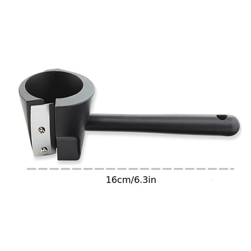 1pcs Spiral Funnel Flower Cutter; Carrot Curler And Peeler; Black Carrot Spiral Shred Slicer Root Vegetables Fruits Slicer Sharpener Garnishing Tool; Kitchen Gadgets