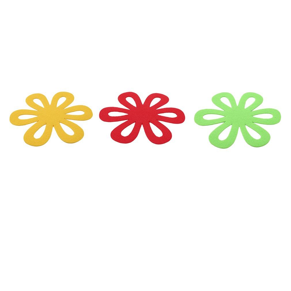 6pcs New Flower Shaped Pot Holder Placemat Coaster Easter Butterfly Pot Holder