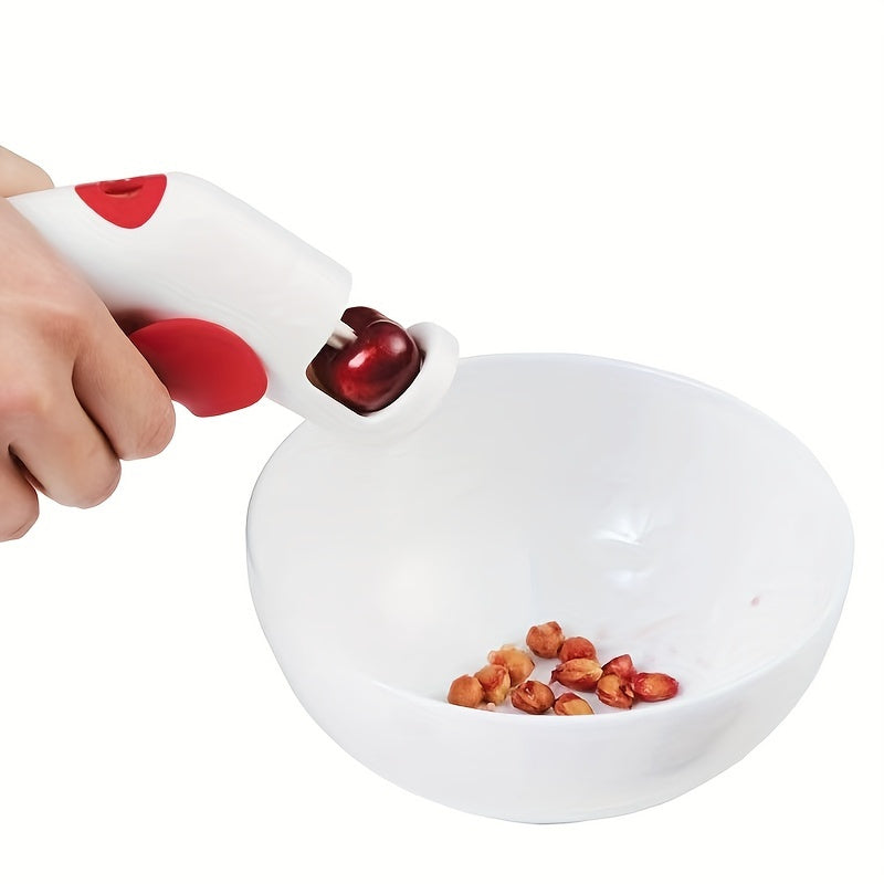 1pc; Cherry Corer; Cherry Pitter; Fruit Corer; Vegetable Corer; Multifunctional Fruit Core Digger; Creative Vegetable Hole Digger; Fruit Core Remover; Kitchen Gadgets