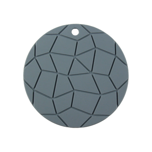 1pc Food Grade Silicone Coaster; Anti-scalding Thickened Pot Mat; Turtle Pattern Heat Insulation Mat; High Temperature Resistant Table Mat