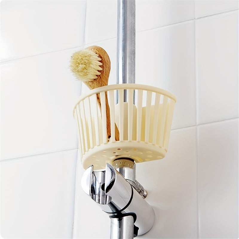 1PC Sink Plastic Hanging Basket; Faucet Rack Drainer Sponge Storage Rack Spout Holder Kitchen Bathroom Rack