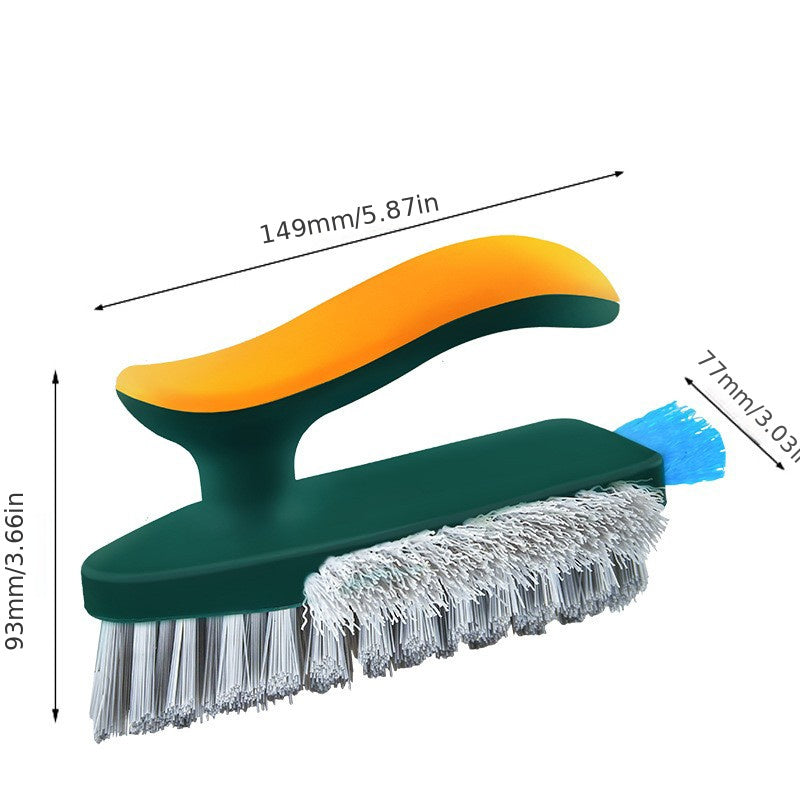 1pc Brush The Gap Between The Floor; Brush The Gap Between The Floor And The Bathroom; Brush The Bathroom Floor; Brush The Bathroom Corner; And Clean The Toilet Brush