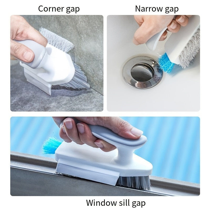 1pc Brush The Gap Between The Floor; Brush The Gap Between The Floor And The Bathroom; Brush The Bathroom Floor; Brush The Bathroom Corner; And Clean The Toilet Brush