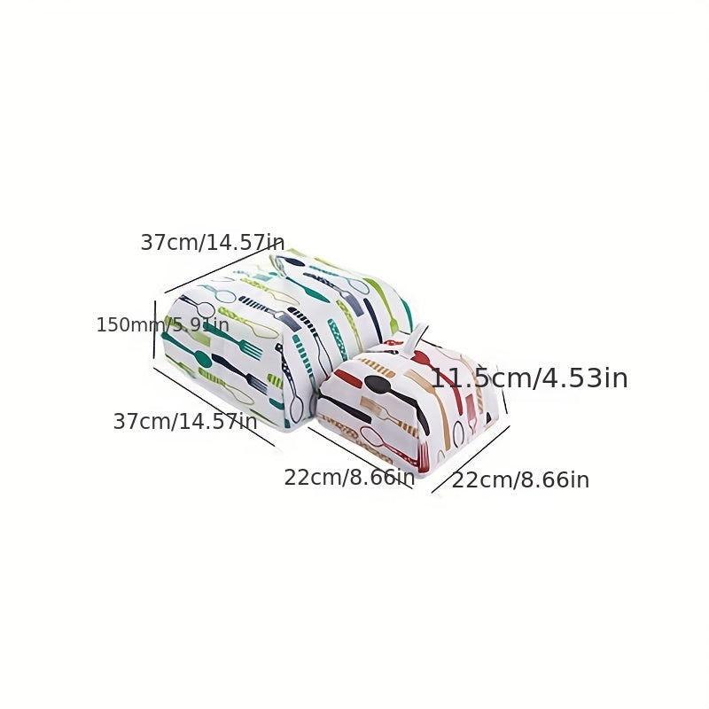 1pc Creative Foldable Food Cover; Household Multifunctional Table Cover Meal Insulated Cover; Aluminum Foil Food Cover; Table Dust Proof Cover; Kitchen Supplies